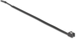 Delock Egyedileg vágható kábelkötegelő 200 x 4, 8 mm (H x Sz), 50 db. Fekete (19468) (19468) - flylite