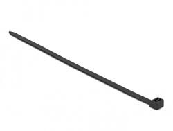 Delock Kábelkötegelő 1220 x 9 mm (H x Sz), 10 darab fekete (19742) - flylite