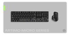 Artimo Desk Mat Micro Series V2 M (80x40cm) mikroszálas textil egérpad (fehér) (artimo-micro2-white-m) (artimo-micro2-white-m)