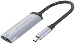 Conceptronic ABBY23G 7680 x 4320 px Ezüst video digitalizáló adapter (ABBY23G)