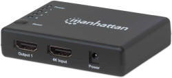 Manhattan 207706 HDMI 4x HDMI videó elosztó (207706)