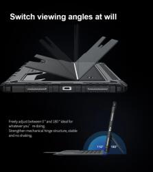 Nillkin iPad Pro 12.9 2020/2021/2022 Nillkin Bumper Combo Keyboard tok billentyűzettel fekete angol kiosztással