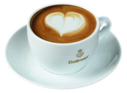 Dallmayr Cappuccino csésze + alátét 190ml, fehér