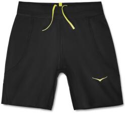 Hoka Női kompressziós rövidnadrág Hoka 6IN KNIT SHORTS W fekete 1151088-BLK - XS