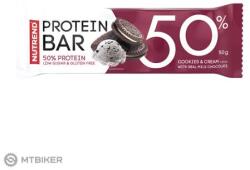 Nutrend 50% PROTEIN BAR proteinszelet, 50 g, sütikrém