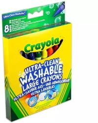 Crayola Extra 8 darabos kimosható zsírkréta (52-3282)