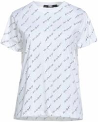 Karl Lagerfeld női, teljes felületű mintás, feliratos póló L INTL White