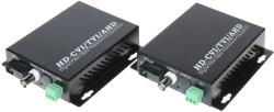 Atu Tech Set transmisie 1 canal video AHD/CVI/TVI + 1 RS485 pe fibra optica 20KM - 1080P OVH-1D/SC (OVH-1D/SC)