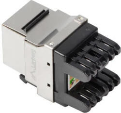 Lanberg Cuplaj modular Lanberg Keystone RJ45->LSA 180° FTP cat5e negru cu gri (KSF5-1000)