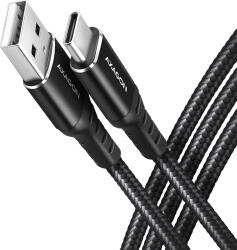 AXAGON Cablu Axagon HQ USB -A / USB-C 3A 200cm negru (BUCM-AM20AB)