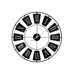  Fém falióra 70cm fekete