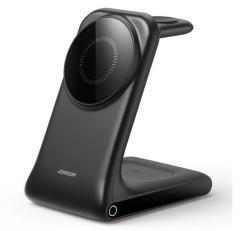 JOYROOM asztali töltőállvány 3in1 (15W, wireless, gyorstöltő, MagSafe, Airpods, Apple Watch töltő) F (168587)