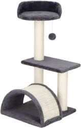 Springos 3 szintes macska Szórakoztató központ és Kaparófa - Krém, Grafit (PA1035)