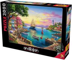 Anatolian Puzzle Anatolian din 3000 piese - Farul în albastru (P4936) Puzzle