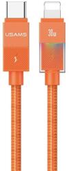 USAMS iPhone 5 USAMS U93 cablu de date Type-C - fulger, 120cm, NARANSSÁRGA (SJ776USB02)