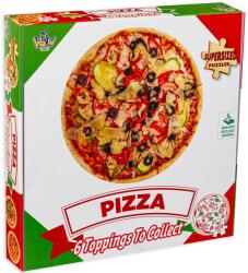 YWOW Puzzle rotund Y WOW din 300 de piese - Pizza Vegetariana (200272) Puzzle