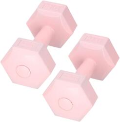 SPRINGOS kézi súlyzók 2x2kg - Rózsaszín (FA1063)