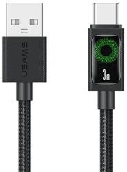 USAMS U92 cablu de date USB - Type-C, 120cm, NEGRU (SJ772USB01)