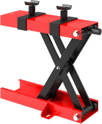 Homcom Állítható és Összecsukható Acél Motorkerékpár Emelő, Teherbírás 500kg