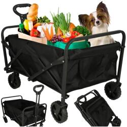  Összecsukható 3 az 1-ben terepkocsi 100 L/100 kg, teleszkópos fogantyú (KX3306)