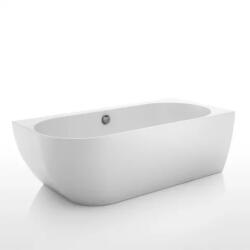 Kreiner Exklusiv Cada freestanding Kreiner Vera 170x80 cm finisaj alb dreapta lipita de perete (V000074)