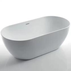 Kreiner Exklusiv Cada freestanding Kreiner Andrea 175x75 cm finisaj alb stanga lipita de perete (V000095)