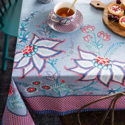 Pip Studio Virágfesztivál Kék terítő - 150 x 250 cm