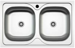 MOFÉM EVO2 2B 2 medencés rozsdamentes acél mosogatótálca (760012810) - meleget