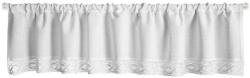 Eurofirany Vince vitrázs függöny Fehér 40x150 cm (398942)