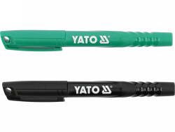 YATO Markere 2 buc negru - verde (YT-69300)