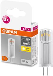 OSRAM Star PIN G4 LED izzó szett, 12V, 8W (20W), 200 lm, Meleg fény (2700K)