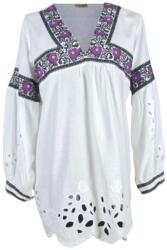 Rody s Forever Női blúz ML185 fehér/lila, M-es méret (BTAMM)