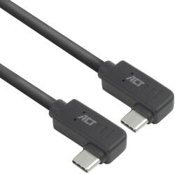 ACT AC7486 USB kábel USB 3.2 Gen 2 (3.1 Gen 2) 0, 5 M USB C Fekete (AC7486)