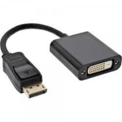 InLine 4043718126262 0, 15 M DisplayPort DVI-D Fekete (17199K)
