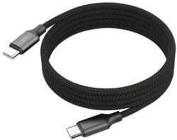 ANSMANN 1700-0186 USB kábel 1, 2 M USB C Fekete (1700-0186)