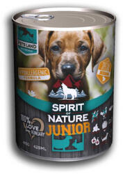 Panzi Spirit of Nature Junior Dog konzerv Bárányhússal és Nyúlhússal 415g