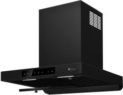 Kompatic by Turbionaire KTE60WPB fali páraelszívó, 800 mc/h, Automatikus működés, Hőmérséklet-érzékelő, Légtisztító funkció, LED világítás, 3 sebességfokozat, Boost és Super Boost, A++ energiaosztály, 60 cm, F