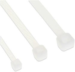 InLine 59964E vezetékkötegelő Fehér 100 db (59964E)