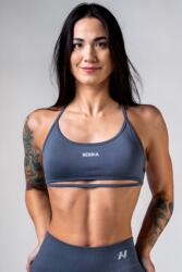 NEBBIA Open-Back Sports Bra POWER 890 Grey - grey (L) - NEBBIA
