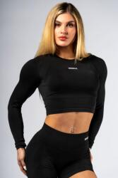 NEBBIA Seamless Long-Sleeve Top POWER 892 Black - black (M) - NEBBIA