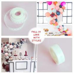  Lufi girland készítéshez szalag 5 méteres (M350992)