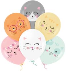  Lufi cicás pasztell színes 30 cm 6 db/csomag 151181 (151181)