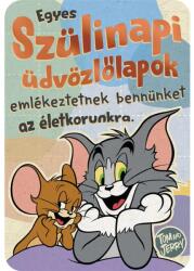 Cardex Tom és Jerry vicces humoros születésnapi üdvözlőlap képeslap Cardex (50WB014)