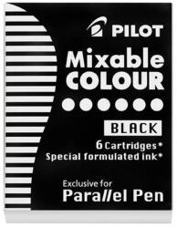 Pilot Töltőtoll tintapatron Pilot Parallel Pen 6 db/doboz, fekete (IC-P3-S6-B)