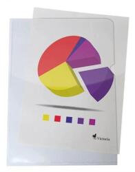 Victoria Genotherm "L" A4 150 mikron víztiszta Victoria Office 10 db/csomag (0401-0007-00/0301-0033-00)