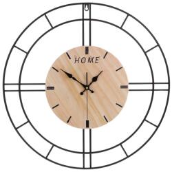 Nobo Kids dekoratív óra, fém, fekete, 60x1x60cm (CH-327957)