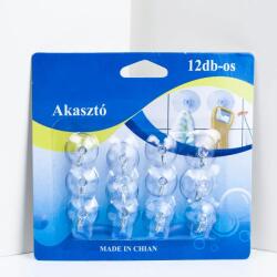  Akasztó 12 db-os átlátszó mini (E5-774)