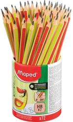 Maped Írástanuló grafitceruza, ceruzatartó, HB, háromszögletű, Maped "Kidy Learn" 72 darabos (854601)