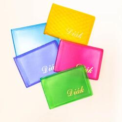  Diákigazolványtartó neon több színben