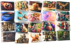  Diákigazolványtartó puha mintás